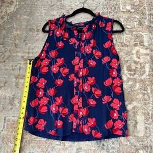 41 Hawthorn ladies floral shirt size Large